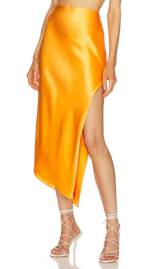 Bias Skirt in Kumquat | Revolve Clothing (Global)