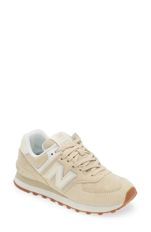 New Balance 574 Sneaker in Sandstone at Nordstrom, Size 9 | Nordstrom