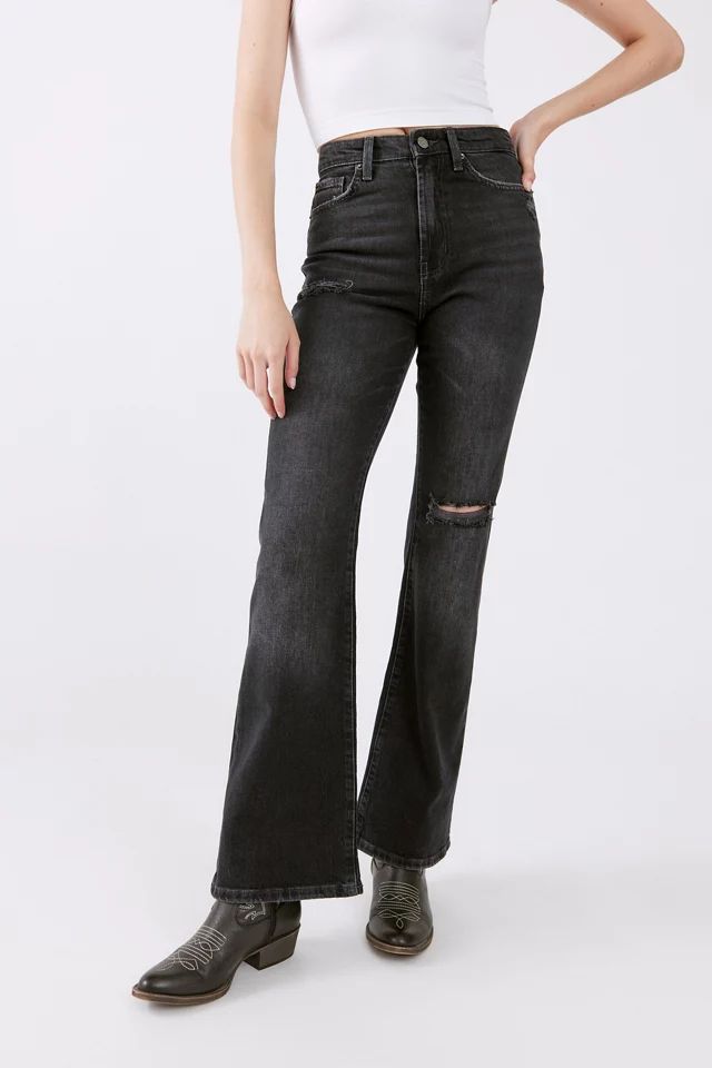 BDG High-Waisted Comfort Stretch Flare Jean | Urban Outfitters (US and RoW)