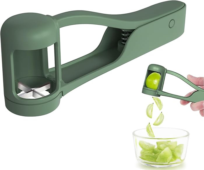 Luvan Grape Cutter for Toddlers 1-3, Grape Slicer Kitchen Gadget for Vegetable Fruit Salad Cake D... | Amazon (US)