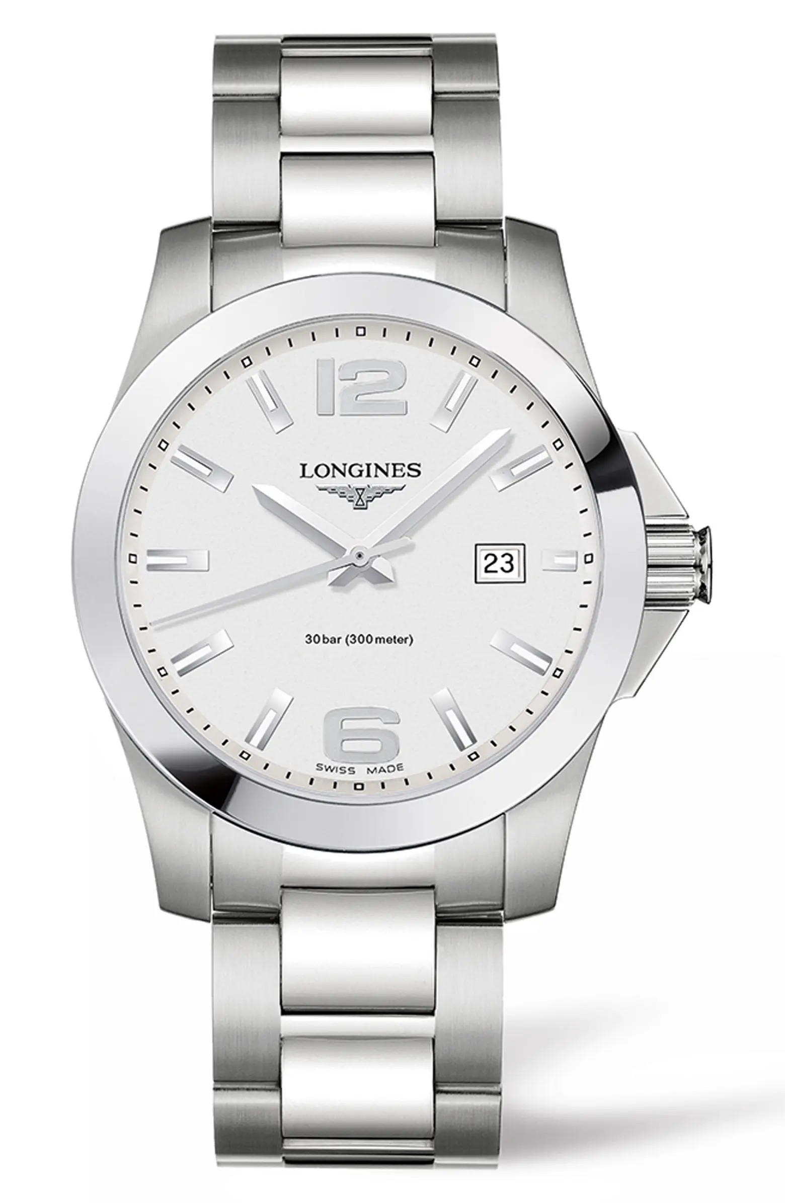 Longines Conquest Bracelet Watch, 41mm | Nordstrom | Nordstrom