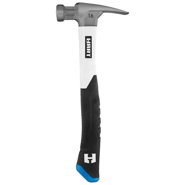 HART 16oz Fiberglass Handle Hammer, Rip Claw, Magnetic Nail Starter | Walmart (US)