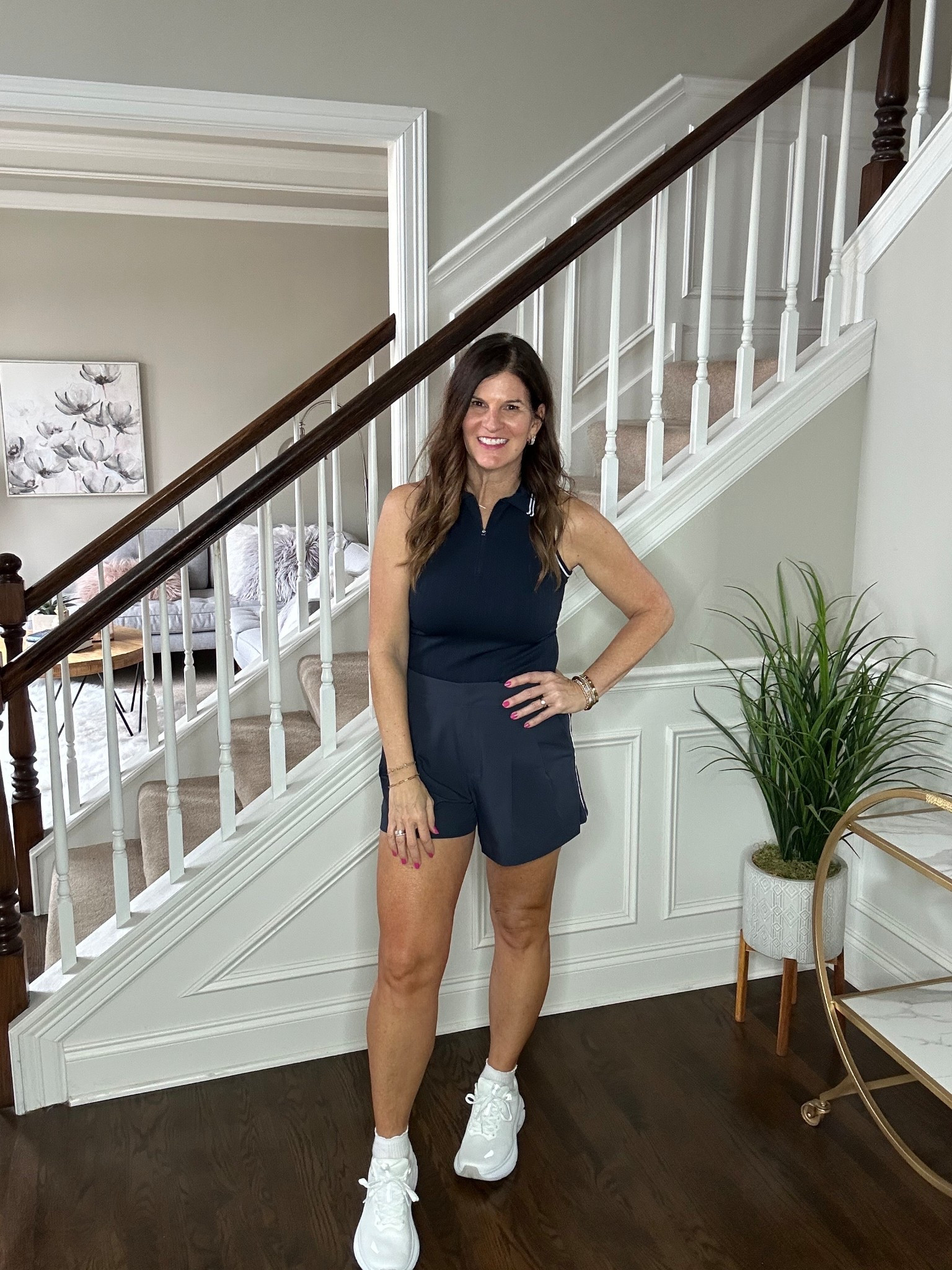 These shorts are great.  Run big so size down. Top fits true to size  

#LTKOver40 #LTKActive #LTKSeasonal