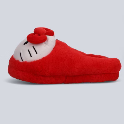 Kids’ Hello Kitty® by Sanrio® Slide Slippers – Red 13-1 | Target
