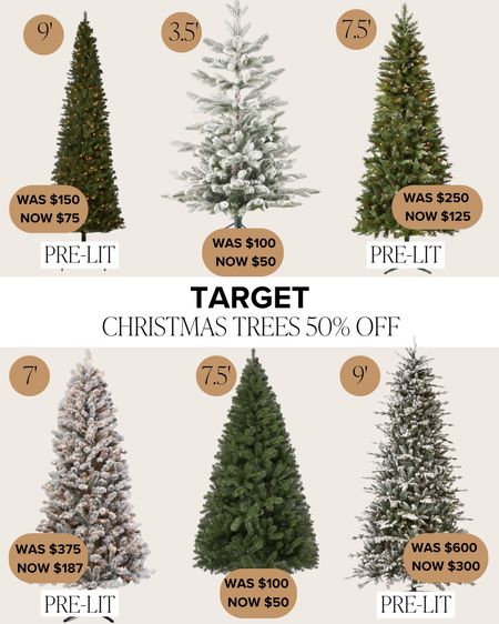 Christmas trees are 50% off at Target!!

#LTKsalealert #LTKSeasonal #LTKHoliday