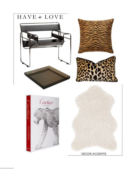 I have soooo many pieces I’ve slacked on sharing so I’m going to try and get better with sharing home details!! I kind of slacked after the holidays ended so I’ll get back to sharing more!

Wasilly chair replica, west elm tiger pillow, smoked acrylic tray, Cartier book, leopard lumbar pillow, Mongolian fur throw 

#LTKfindsunder100 #LTKstyletip #LTKhome