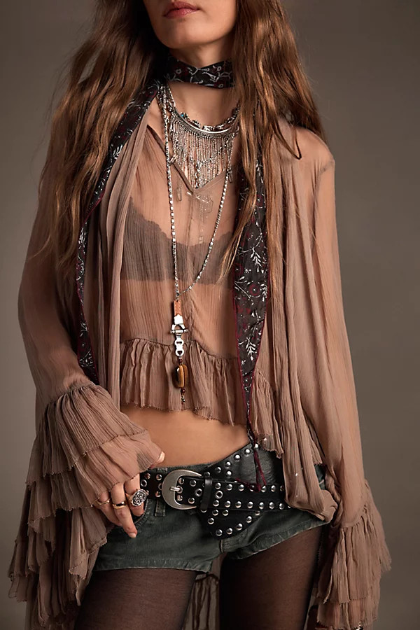 Full Sleeve Frill Top | Free People (Global - UK&FR Excluded)