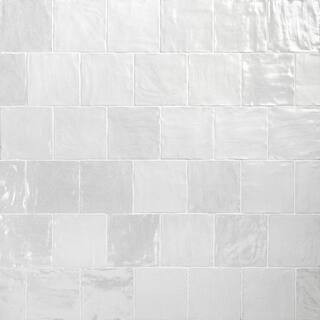 Amagansett Gin 4 in. x 4 in. Satin Ceramic Wall Tile (5.38 sq. ft./box) | The Home Depot