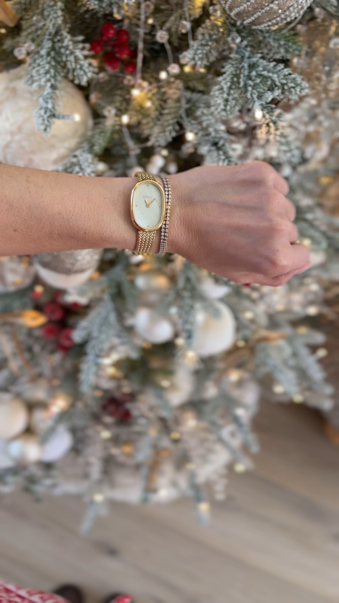 My gift from my family. I’ve been wanting a nicer more dressy watch, when I don’t wear my Apple Watch for steps. And this one is gorgeous . Mine is 23 mm but also available in smaller size 

#LTKHoliday #LTKGiftGuide #LTKOver40