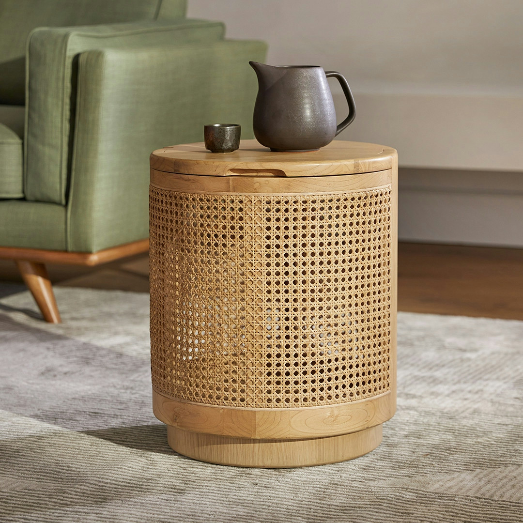 Bocana Storage Side Table - Oak | Article