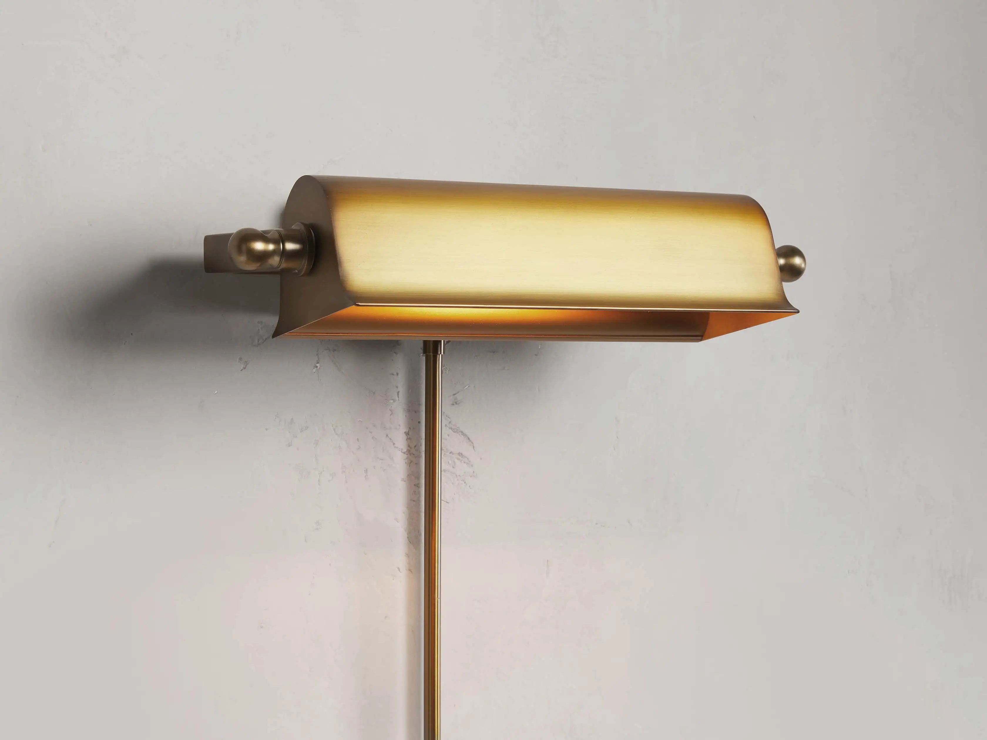 Tremont Brass Library Sconce | Arhaus
