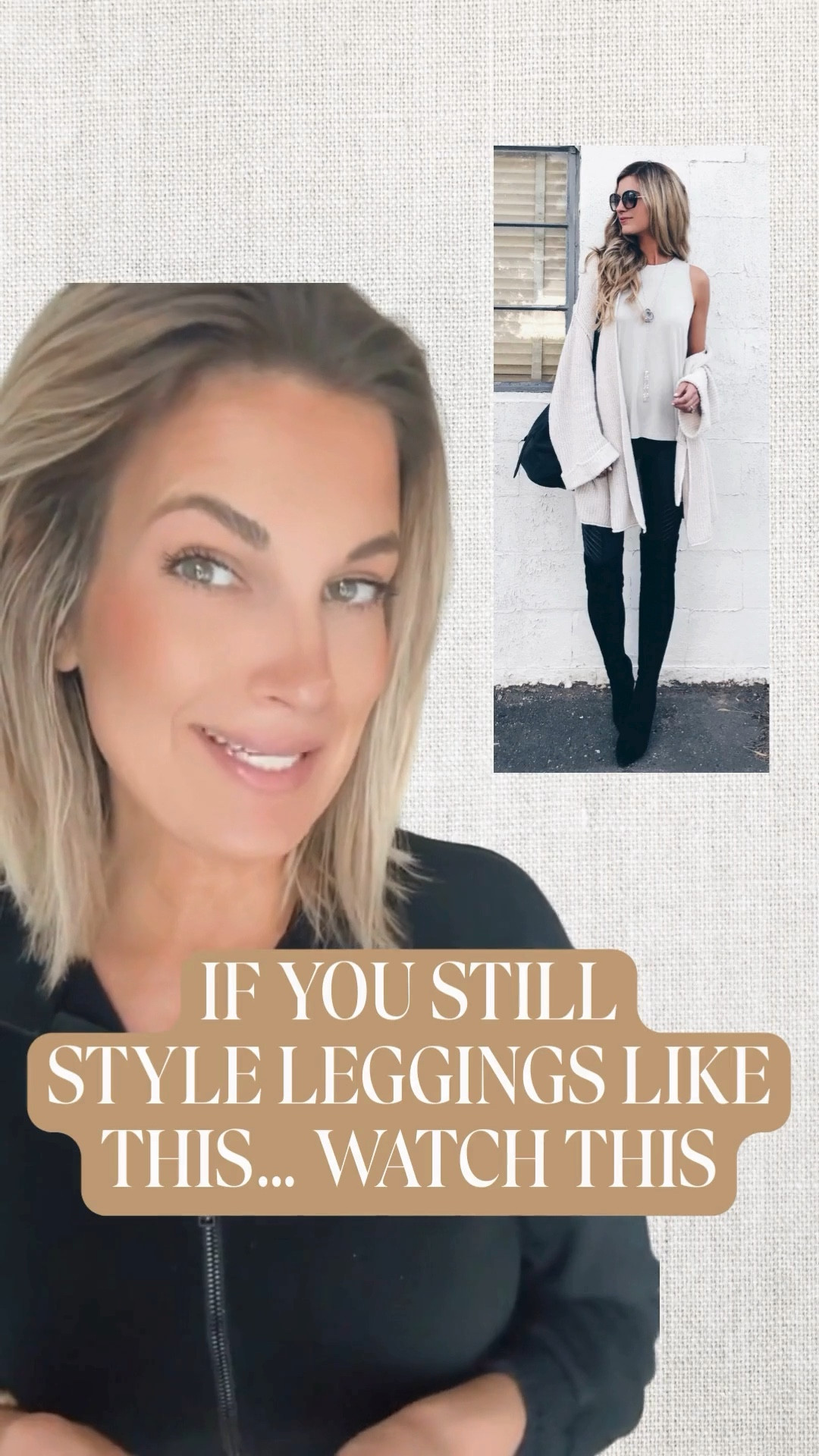 Yes, that is a pic of me from many years ago 🙈. If you’re still styling leggings like it’s 2017, here’s how to bring them into 2026 without looking stuck in the past.

#LTKTall #LTKOver40 #LTKFindsUnder50