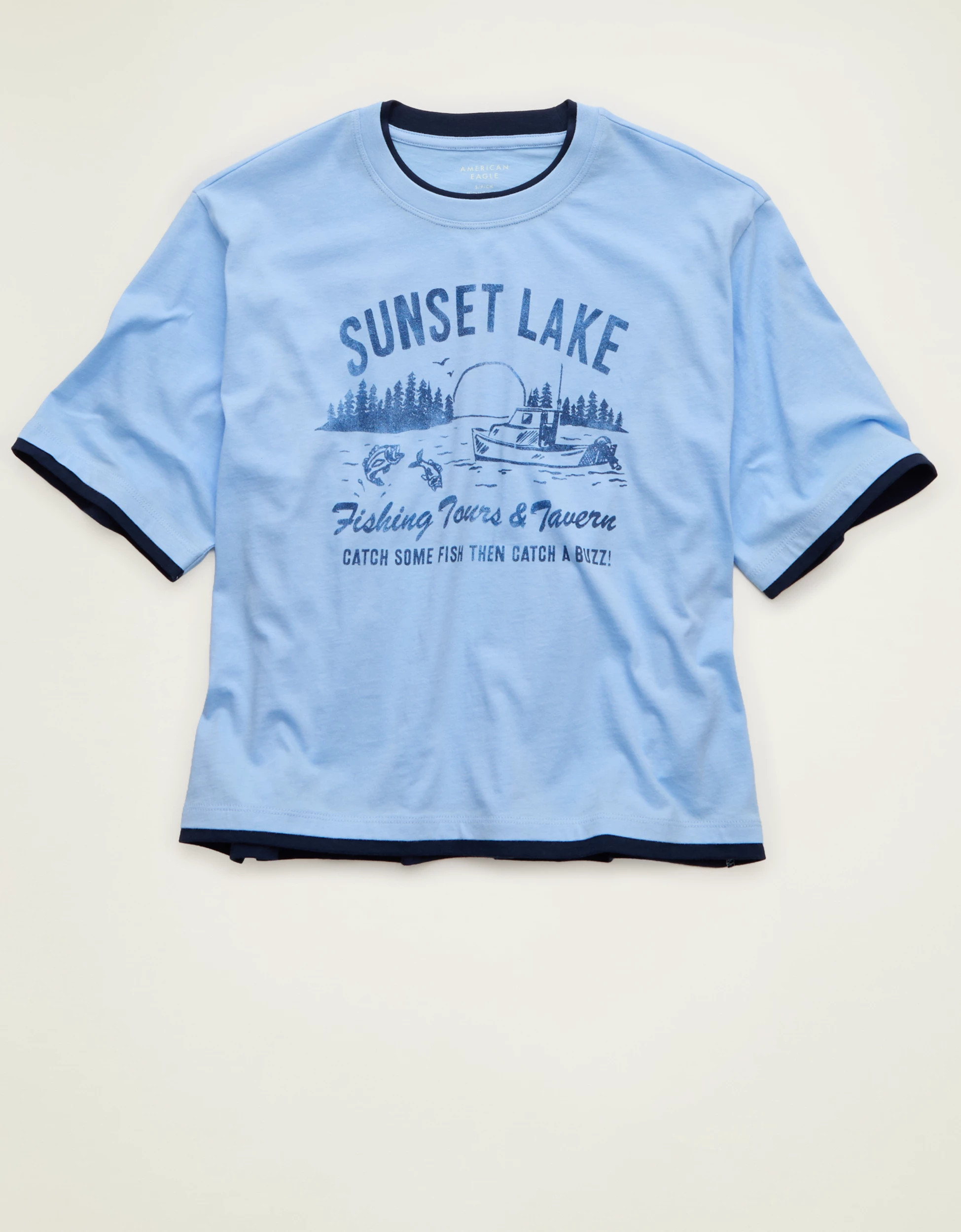 AE Twice As Nice Destination Graphic T-Shirt | American Eagle Outfitters (US & CA)