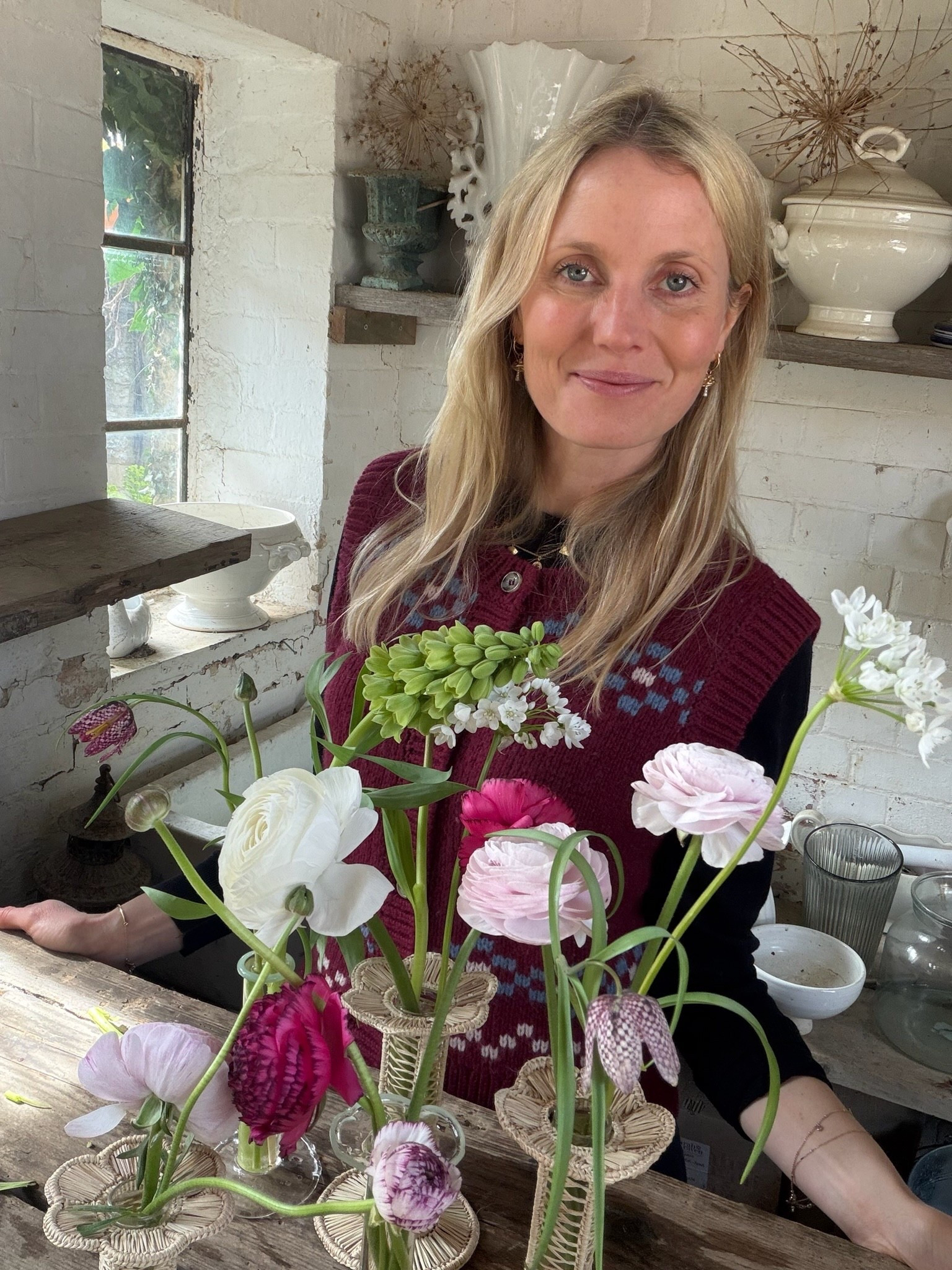 Sunday wearing a perfect Spring jumper / tank in a rich deep red

Watch my latest Instagram video here https://www.instagram.com/reel/DWLSFWZIWM1/?igsh=MXZqdGVzbG1rM2UyYg==

#LTKspring #LTKstyletip
