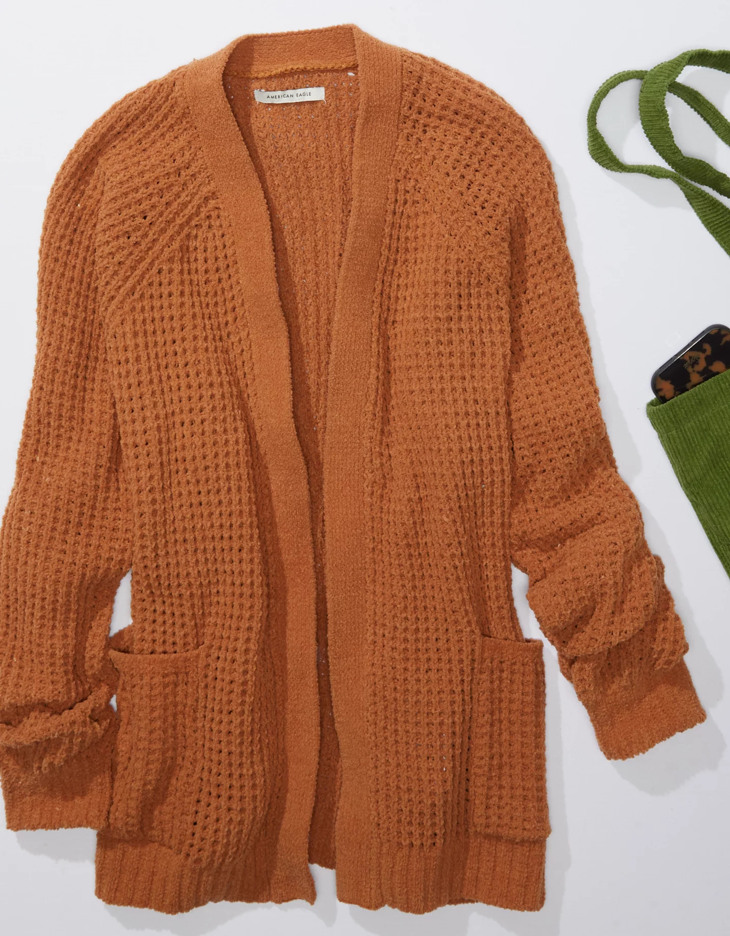 AE Chenille Cardigan | American Eagle Outfitters (US & CA)