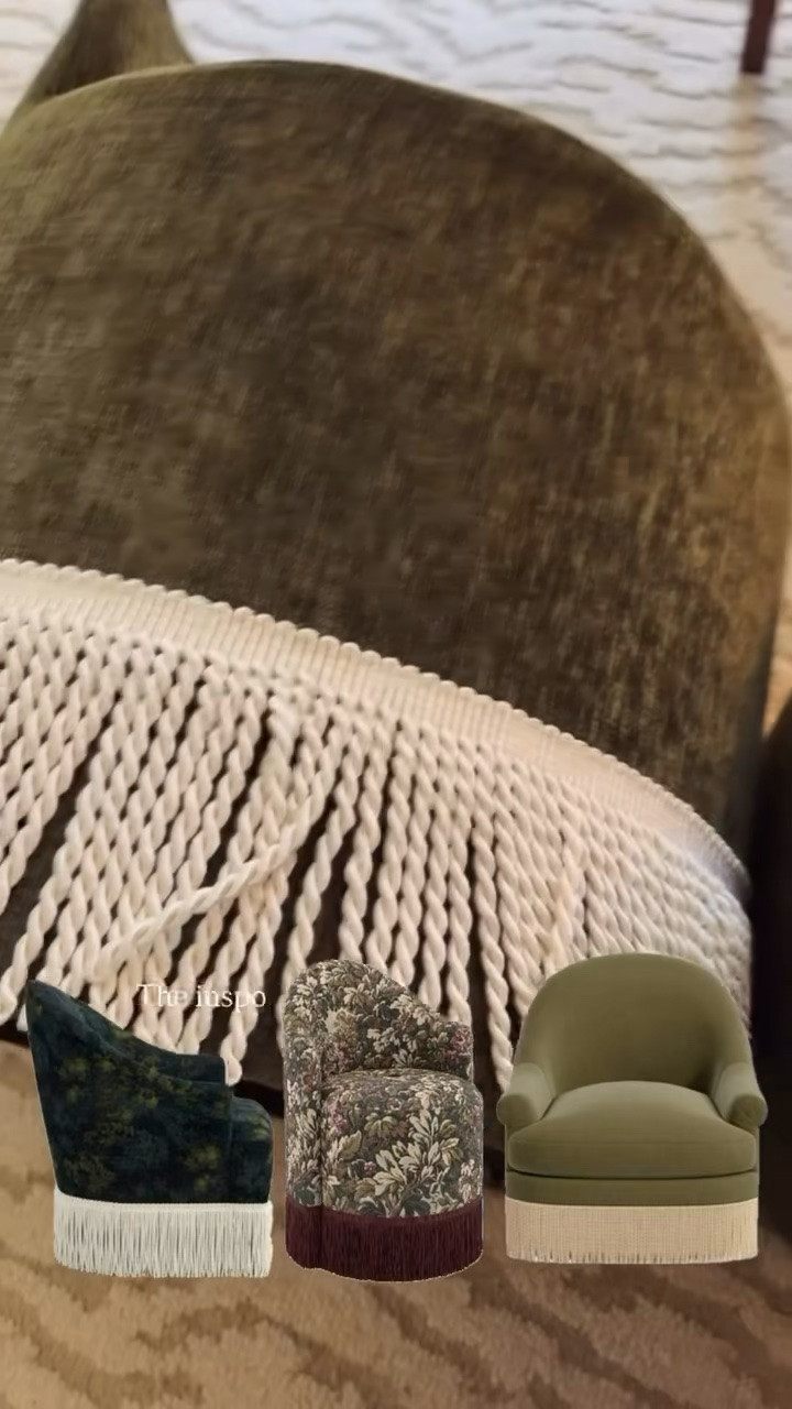 Wayfair Home Office // Home Decor // DIY Fringe Chair // Home Office Inspo