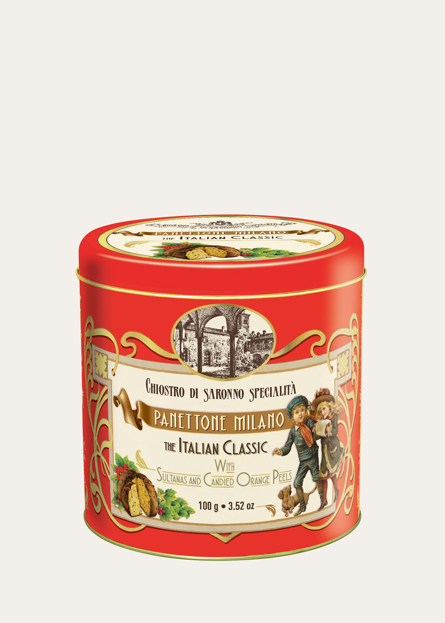 Lazzaroni Classic Panettone in Metal Tin, 100 g | Bergdorf Goodman