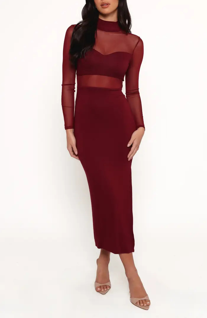 Farrow Long Sleeve Midi Dress | Nordstrom