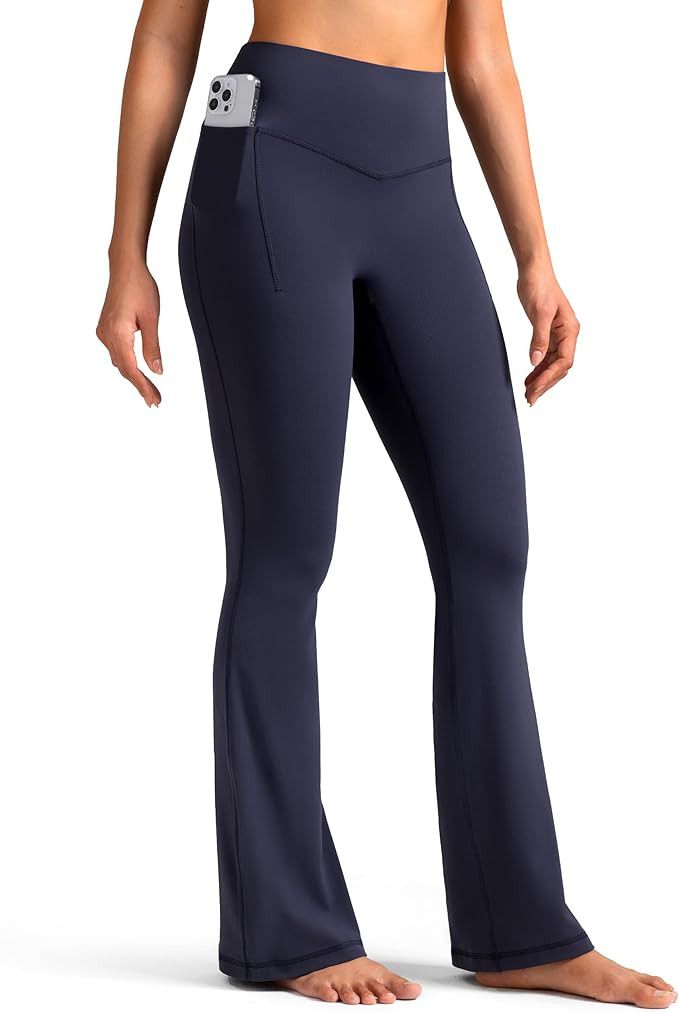 Dreamlux No Front Seam Mini Flare Leggings | Colorfulkoala