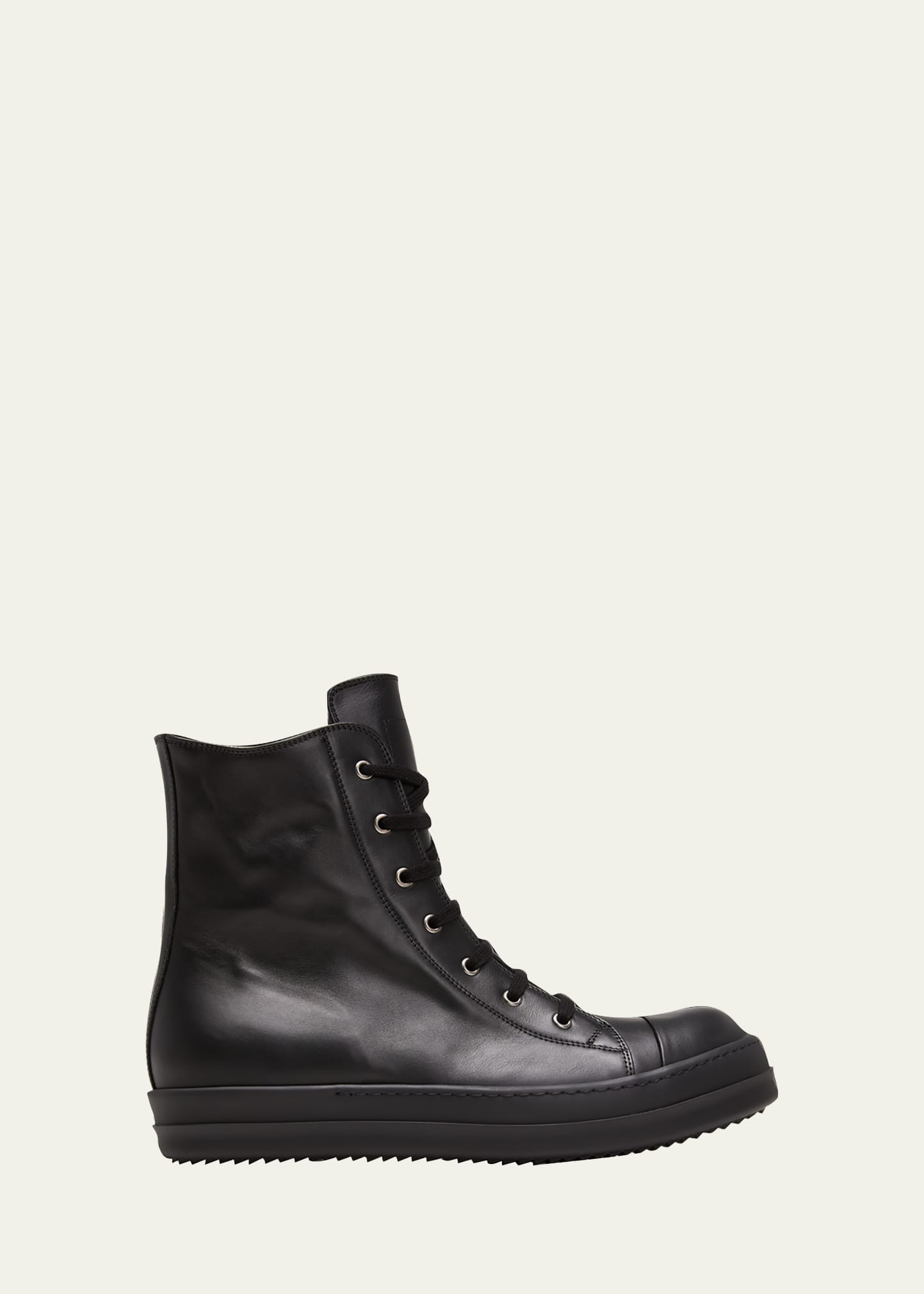 Men's Leather Zip High-Top Sneakers | Bergdorf Goodman