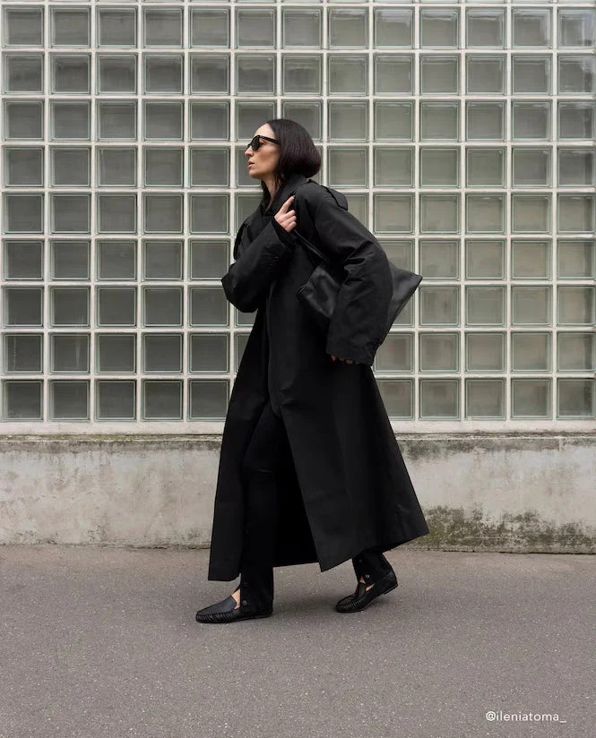 Bon Bon Leather Black Loafer | Flattered
