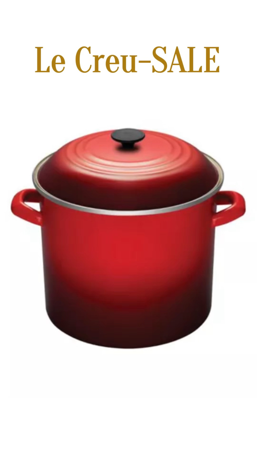 I built my Le Creuset collection one sale at a time. 
Le Creuset Enameled Steel Stockpot, 16 qt. Multiple colors. 
Sale $139.96 Was $174.95


#LTKHome #LTKSaleAlert #LTKWatchNow