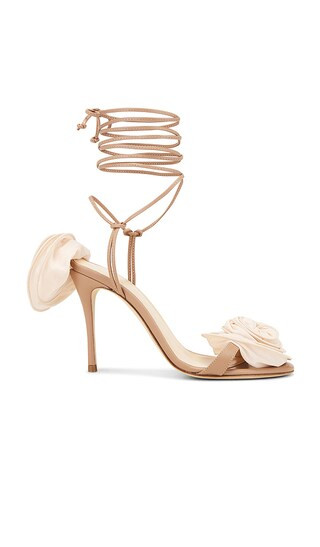 Flower Sandal in Beige | Revolve Clothing (Global)