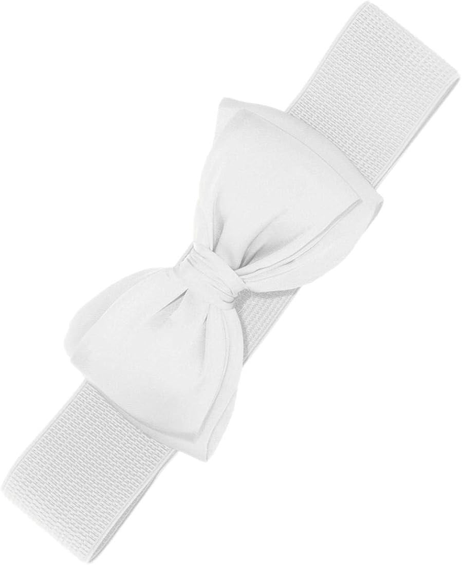 1950's Elasticated Bow Rockabilly Belt | Amazon (UK)