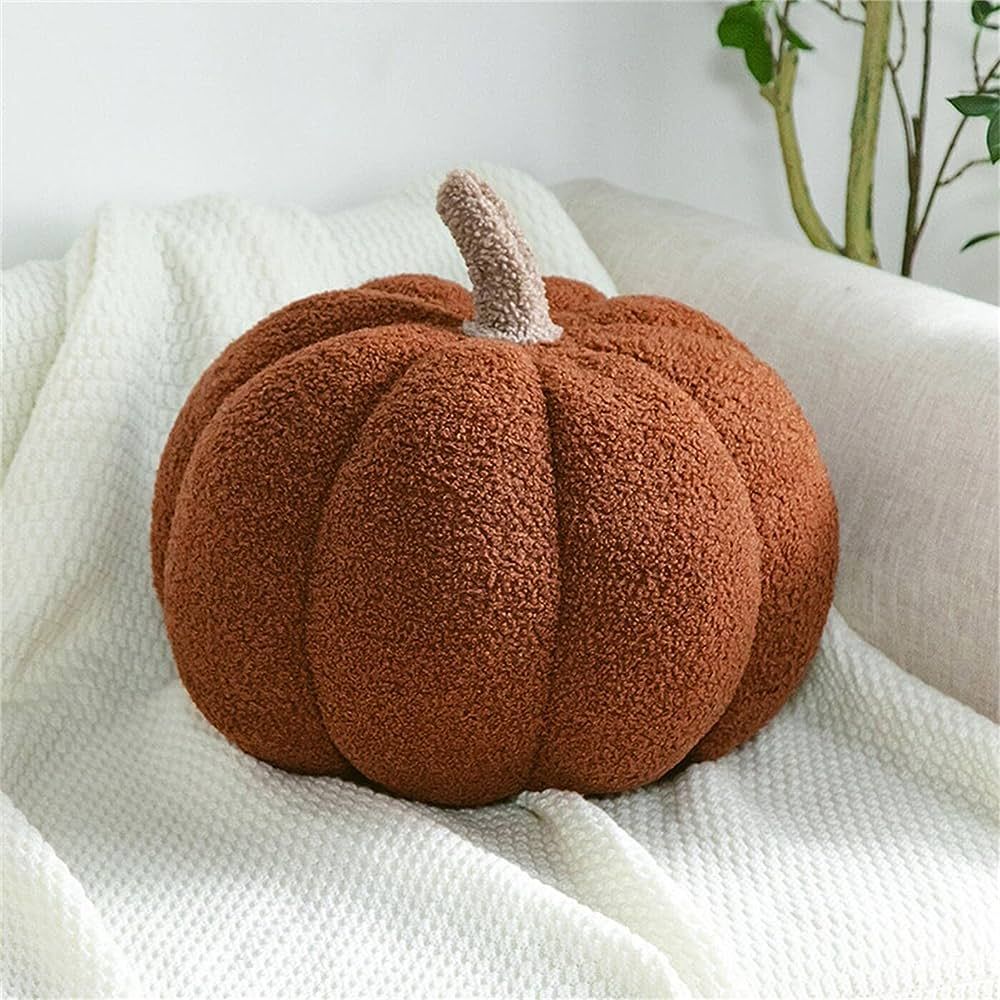 Pumpkin Pillow,Pumpkin Shaped Throw Pillow Cushion, Pumpkin Plush Floor Pillow,Pumpkin Pillow Dec... | Amazon (US)