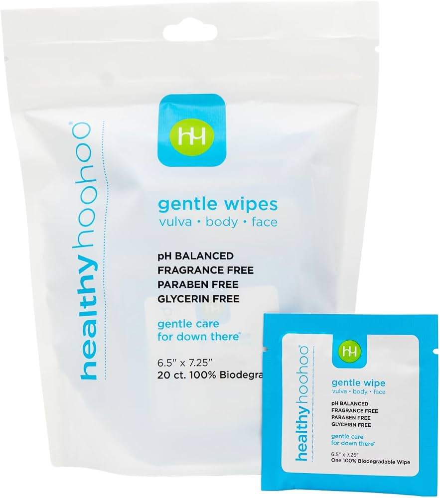 Flushable Feminine Wipes Individually Wrapped, Travel Size Wipes for Women, pH Balanced Fragrance... | Amazon (US)