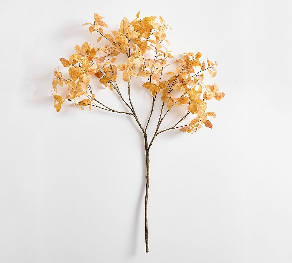 Faux Oversized Fall Leaf Branch | Pottery Barn CA