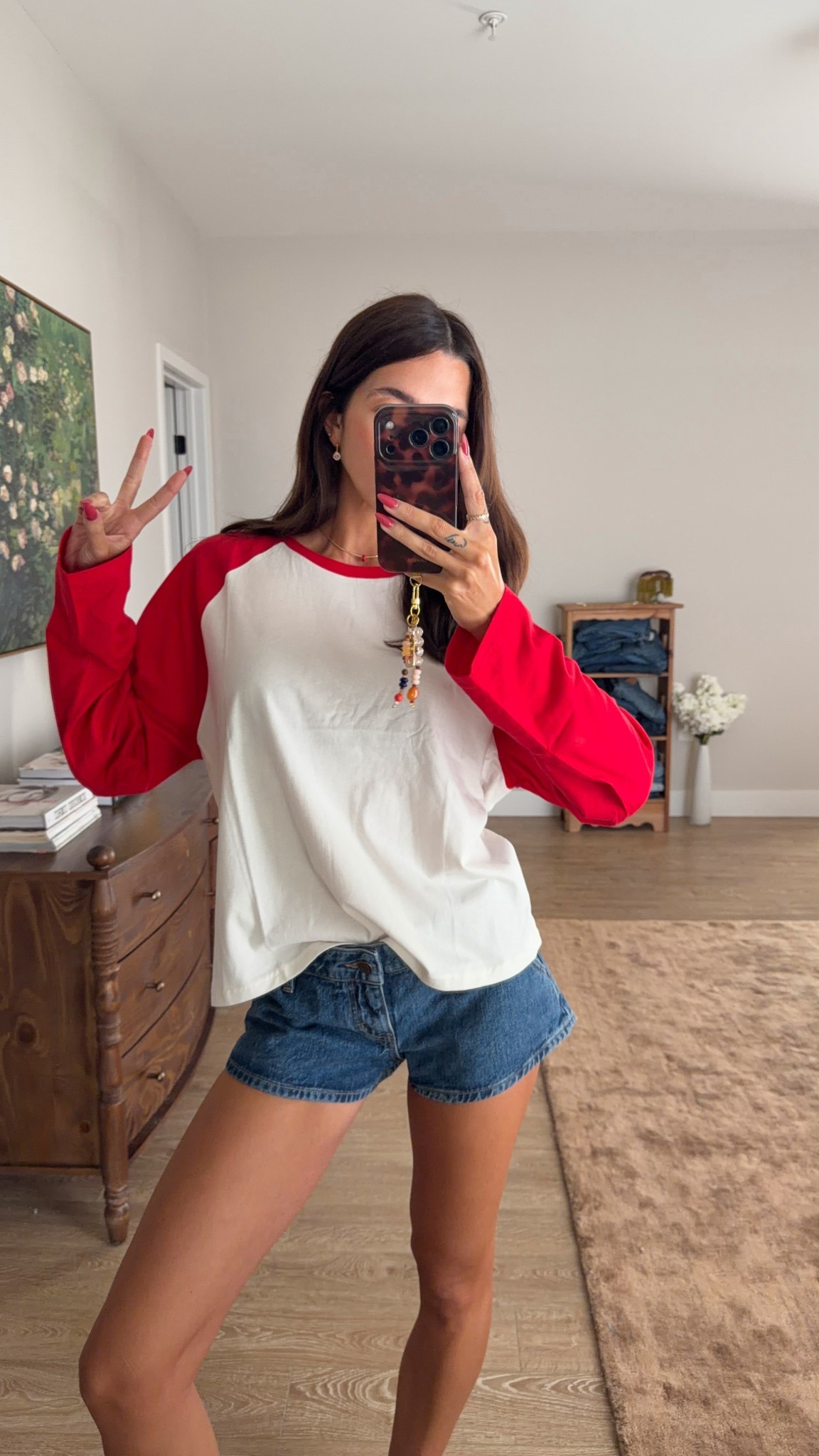 Spring outfit 2026! M in top and 26 in shorts 

#LTKdayinmylife #LTKgrwm #LTKSeasonal