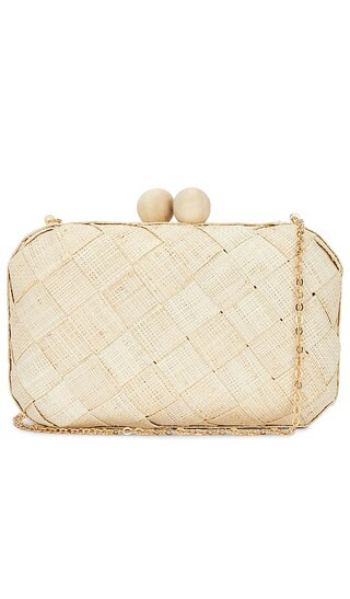 The Island Clutch in Sand | Revolve Clothing (Global)