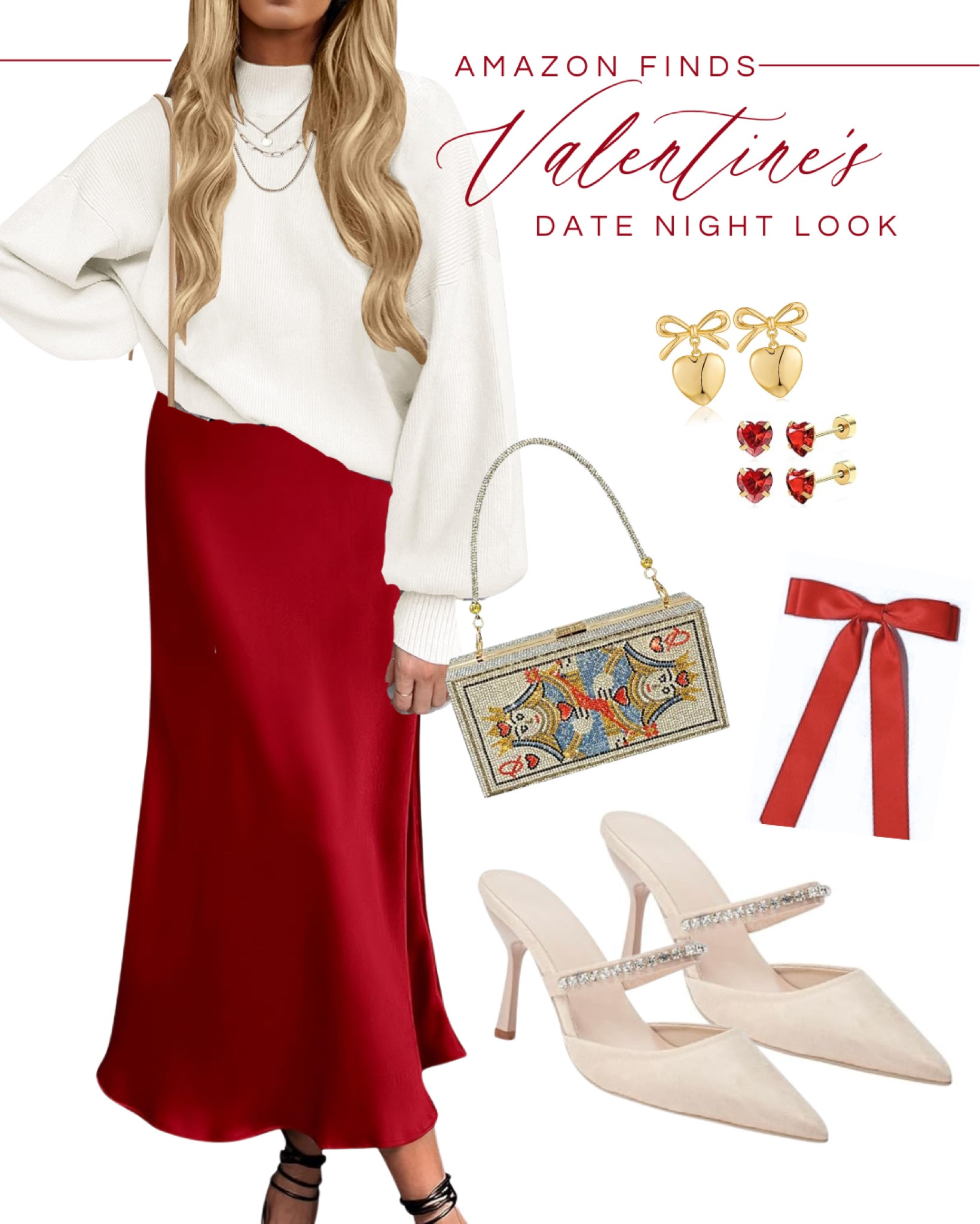 The perfect date night Valentine’s Day outfit 

#LTKSeasonal #LTKfindsunder50 #LTKfindsunder100