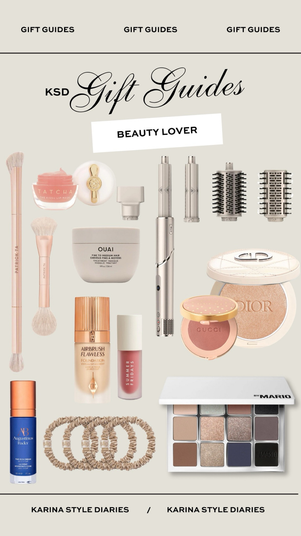 Beauty gift ideas at every price point! 💄 Whether you’re shopping for the gal who loves skincare or a teen who is dabbling in makeup, these are some of my tried-and-true favorites in the beauty department. Some standouts: the Shark FlexStyle hair dryer (truly gives you the best blow out), the iconic Gucci blush, and the Tatcha lip mask (which would also make for a useful stocking stuffer!) 

#LTKHoliday #LTKGiftGuide #LTKSeasonal