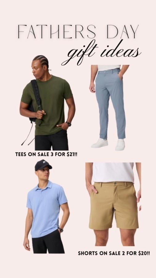 A few more Fabletics finds for him! There are some big sales - these 3 for $21 tees are a steal!! Joggers under $20 and shorts are $10 each, it’s a great time to restock 🤩 Most come in at least 5 color options too. Shop the haul!

- men’s style
- Father’s Day outfits 
- golf outfits 
- gifts for him
- menswear

#LTKootd #LTKMens