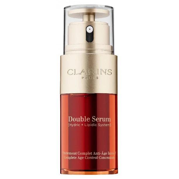 ($89 Value) Clarins Double Serum Complete Age Control Concentrate Facial Serum, 1 Oz - Walmart.co... | Walmart (US)