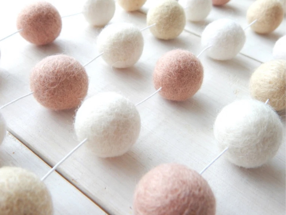 Pink and Cream Garland from TheBlushingFig

Pom Pom Garland | Felt Ball Garland | Baby Girl Nursery Room | Wedding Banner | Bunting | Pastel | Shabby Blush Pink | Baby Shower | Nursery Decor | Party Decor 

#LTKKids #LTKBaby #LTKParties