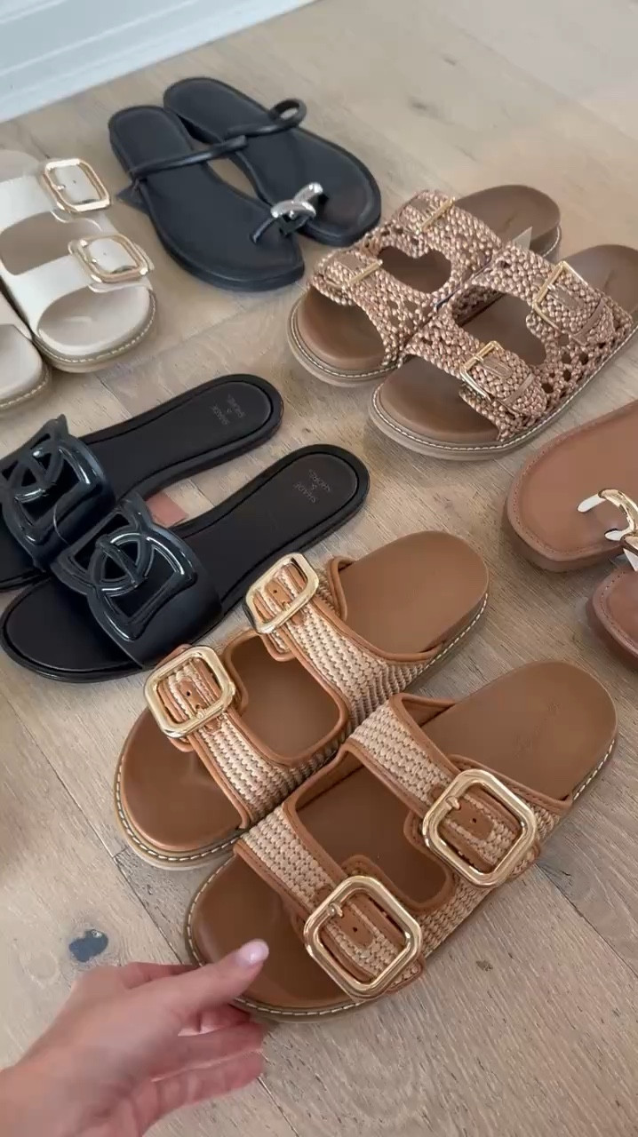All my new Target sandals are on sale 20% off this weekend!! 🤍 all sandals under $30 each!

Target sale, Target sandal, beach sandal, vacation sandal, spring sandal 

#LTKShoeCrush #LTKWatchNow #LTKSaleAlert