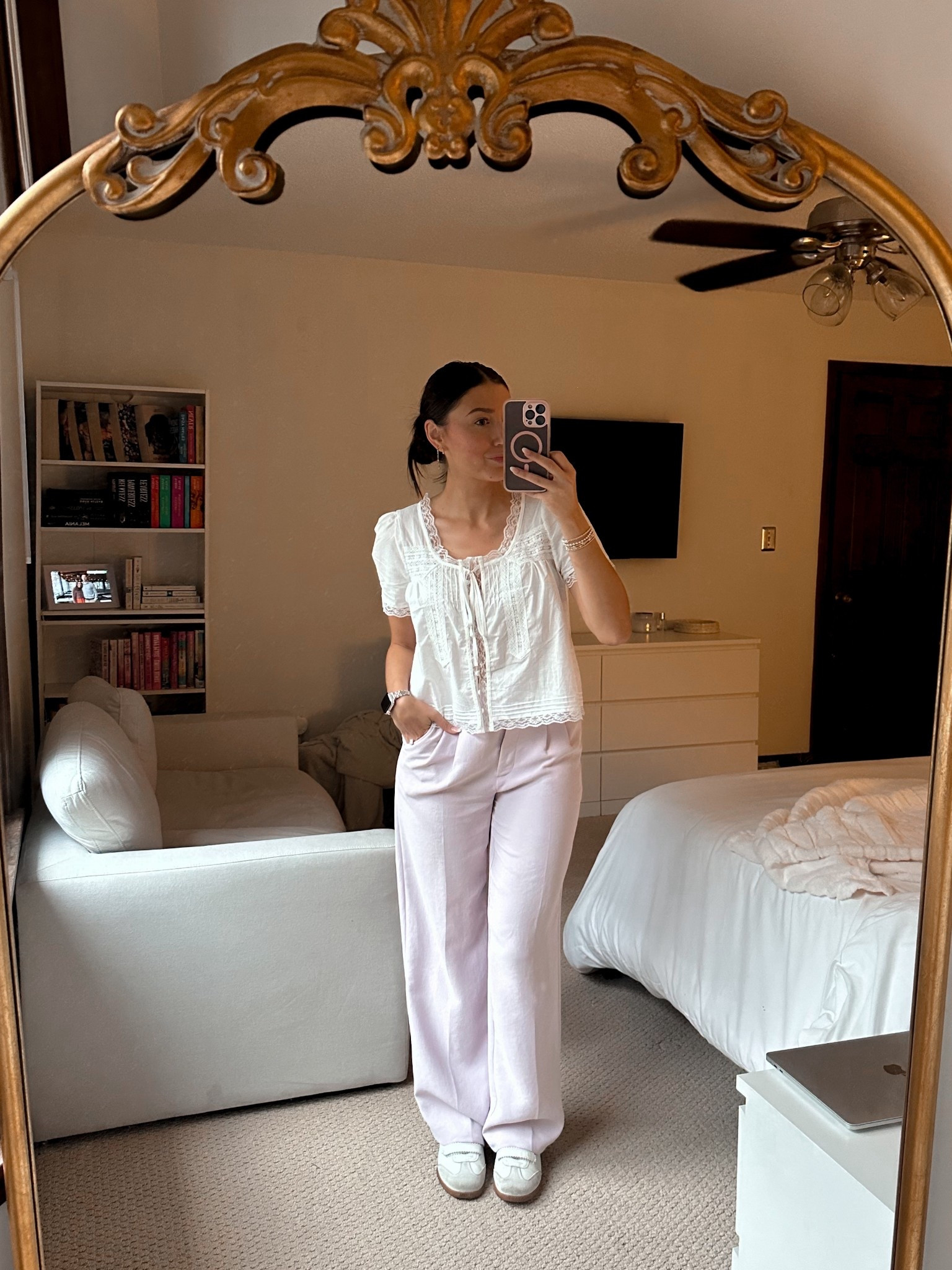 Amazon top & Aritzia work pants for today’s ootd! Wearing a S

#LTKWorkwear #LTKStyleTip #LTKShoeCrush