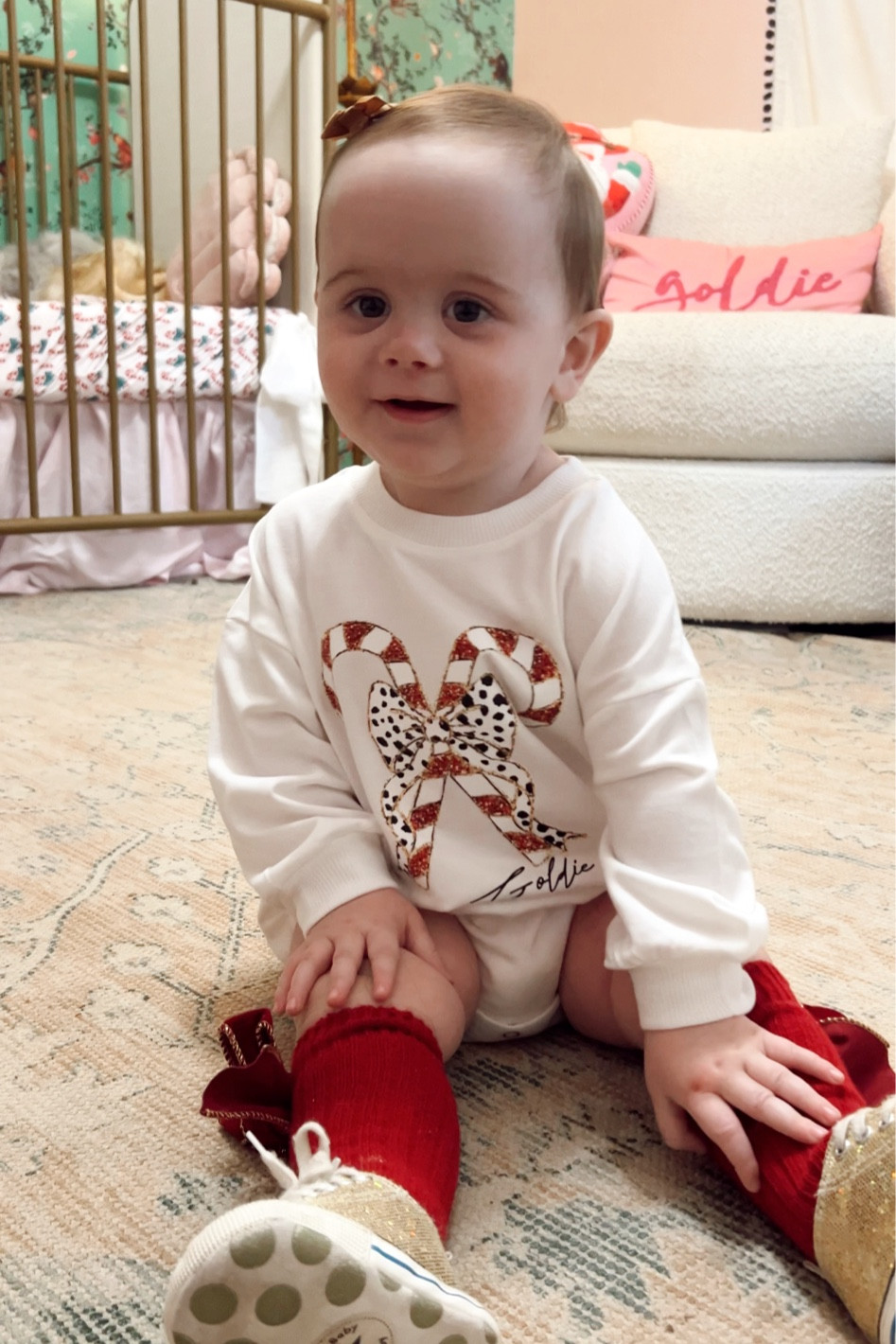 Baby girl Christmas toddler personalized holiday sweatshirt bubble 

#LTKBaby #LTKSeasonal #LTKHoliday