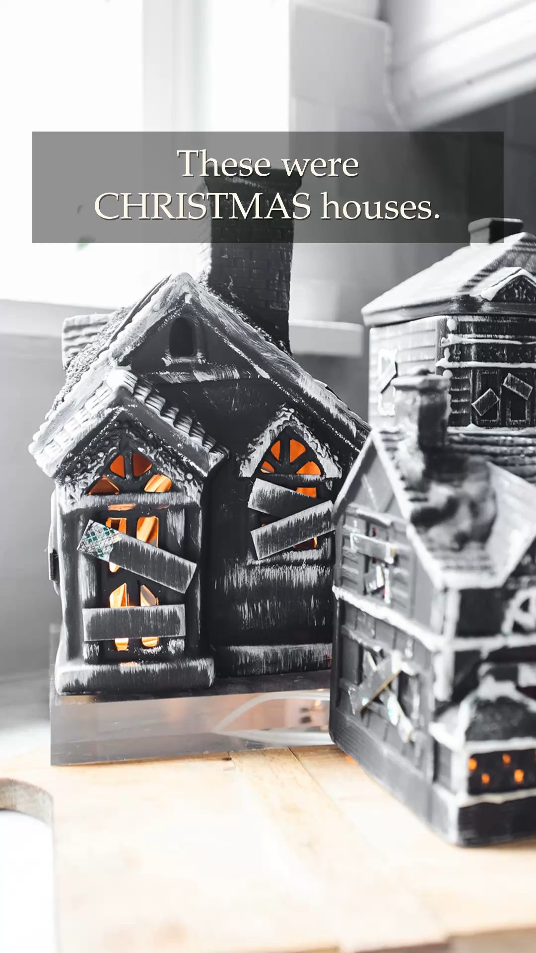 Thrifted Christmas Houses to DIY Haunted Village

A little Christmas-to-Halloween magic! I transformed thrifted village houses with black spray paint and spooky accents, then plugged them in for the prettiest haunted glow. Shop the supplies below to create your own DIY haunted village.

#LTKSeasonal #LTKHome #LTKSaleAlert