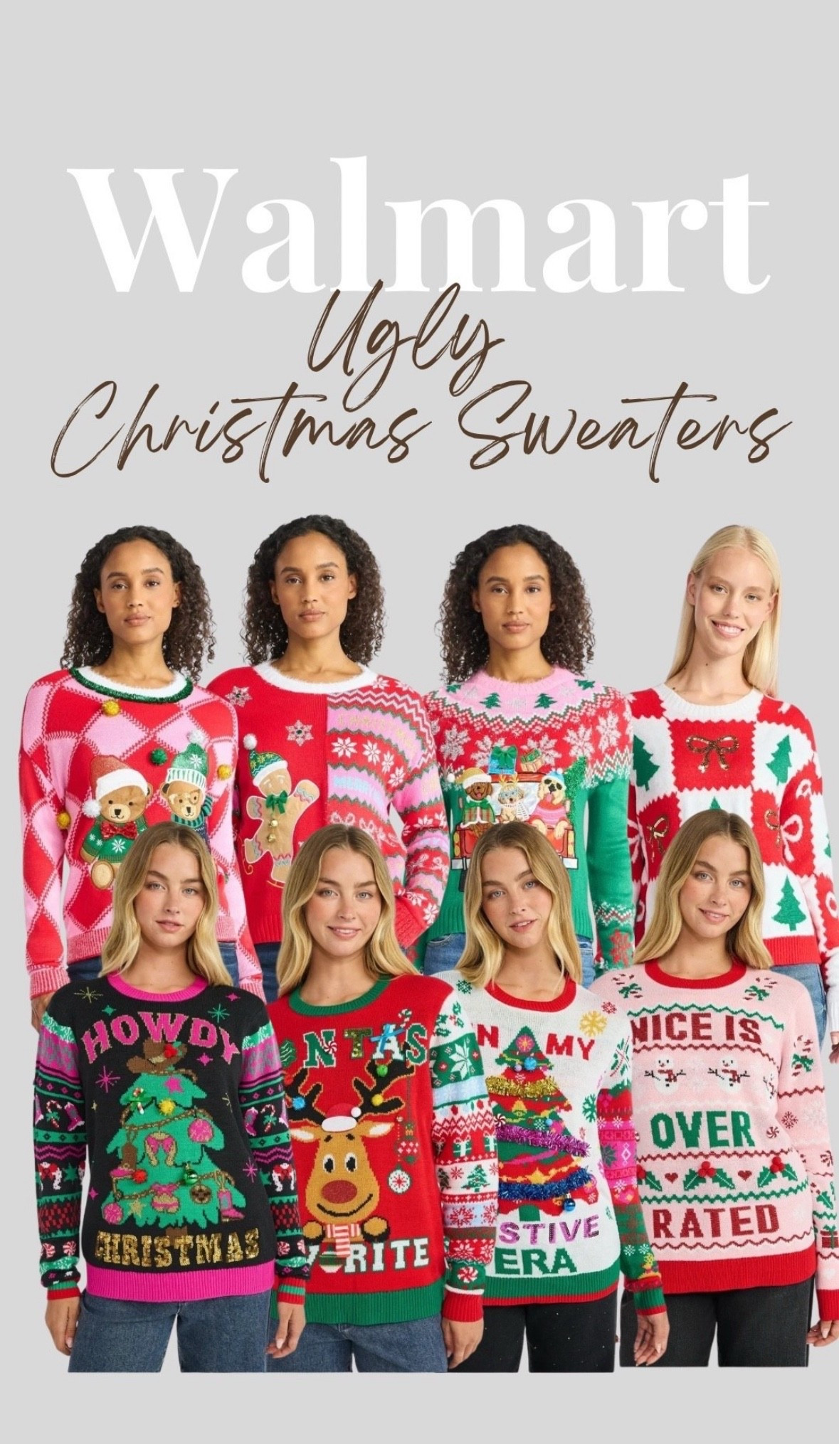 Walmart ugly Christmas sweater 

#LTKHoliday #LTKFindsUnder50 #LTKGiftGuide