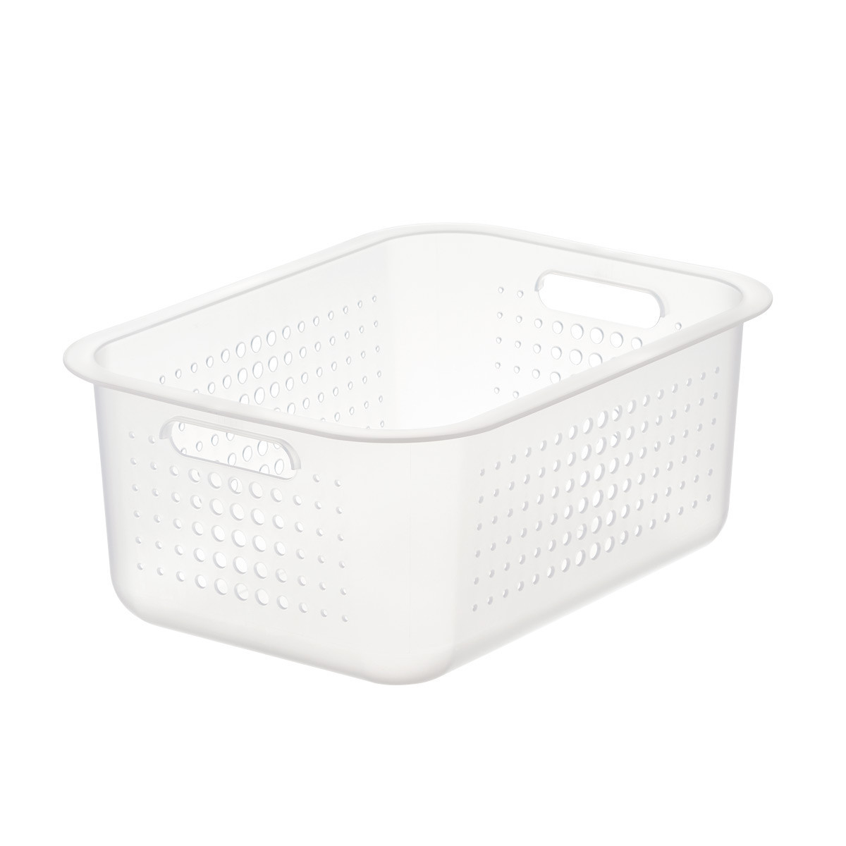 SmartStore Medium Nordic Basket Translucent | The Container Store