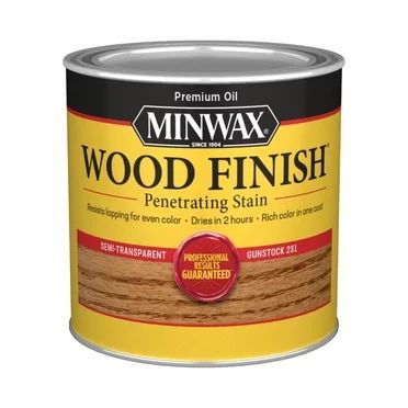 Minwax Wood Finish Penetrating Stain, Gunstock Oil-Based, Quart - Walmart.com | Walmart (US)