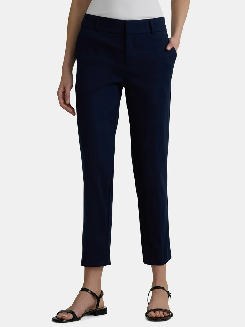 Time and Tru Women's Skinny Pants, 27" Inseam, Sizes 0-22 | Walmart (US)