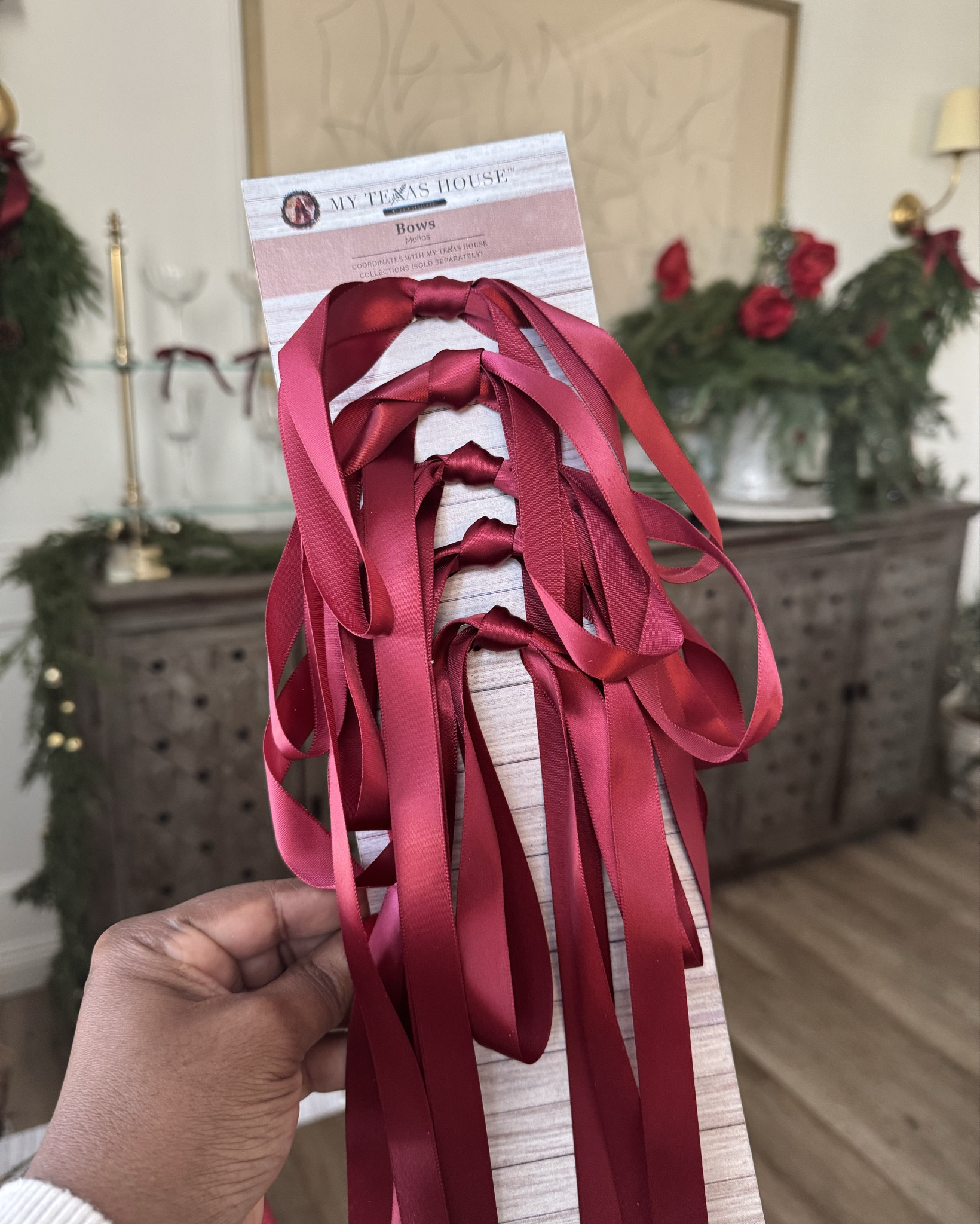 It’s a bow story! See all the ways you can decorate with these bows. 

Out of stock? List materials to make your own for a fraction of the original! 

#LTKGiftGuide #LTKHoliday #LTKHome