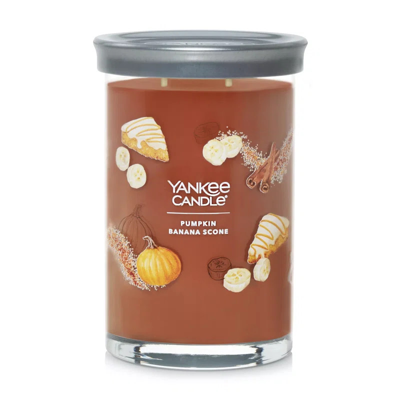 Signature Pumpkin Banana Scone Scented Tumbler Candle | Wayfair North America