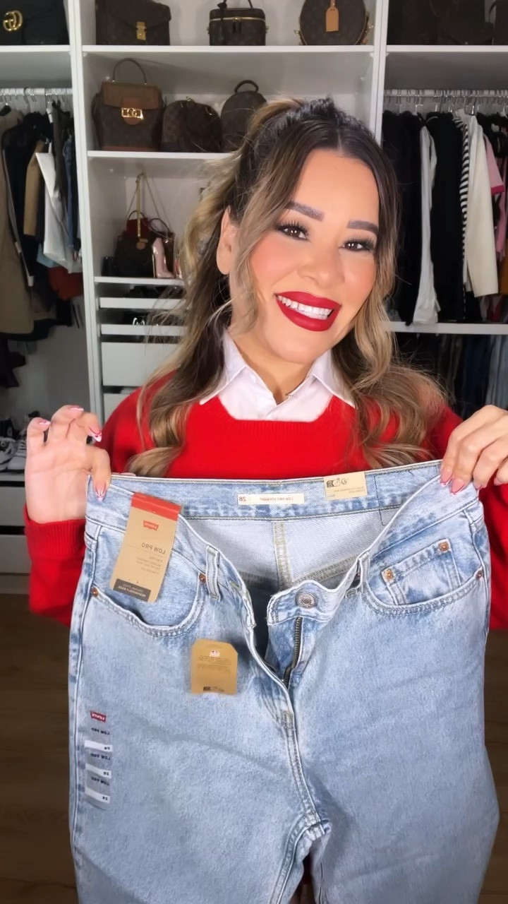 I love the was of these jeans! Wearing a size 28, but need to size down to a 27. I’m in between sizes right now, so I think I could size down for a tighter fit since Levi’s mold to your body after a while. 
Sweater in a size medium , but it’s sold out  

#LTKfindsunder50 #LTKover40 #LTKstyletip