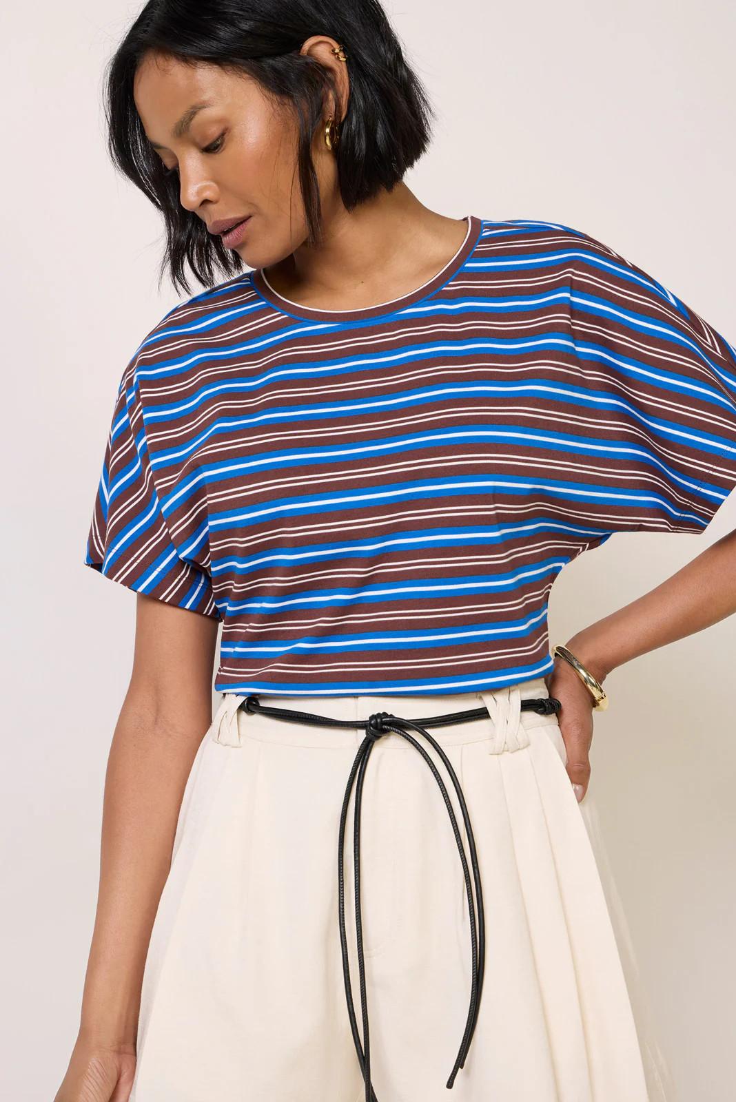 Lola Stripe Dolman Top | Evereve